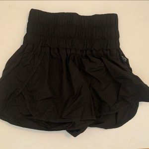 Free People movement: the way home shorts: color black: size small: gently worn
